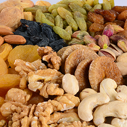 DRIED FRUIT & NUTS